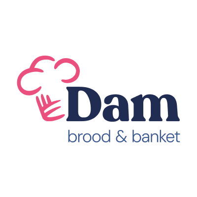 Logo van Dam Brood & Banket.
