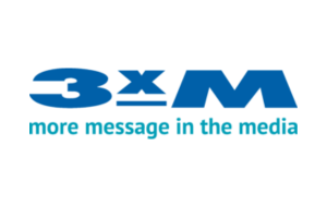 Logo van 3XM Media.