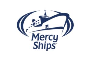 Logo van Stichting Mercy Ships Nederland.