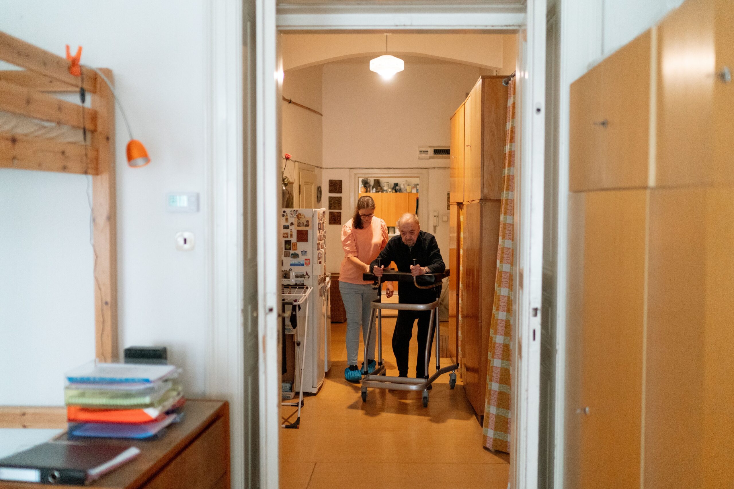 foto van een ambulant begeleider