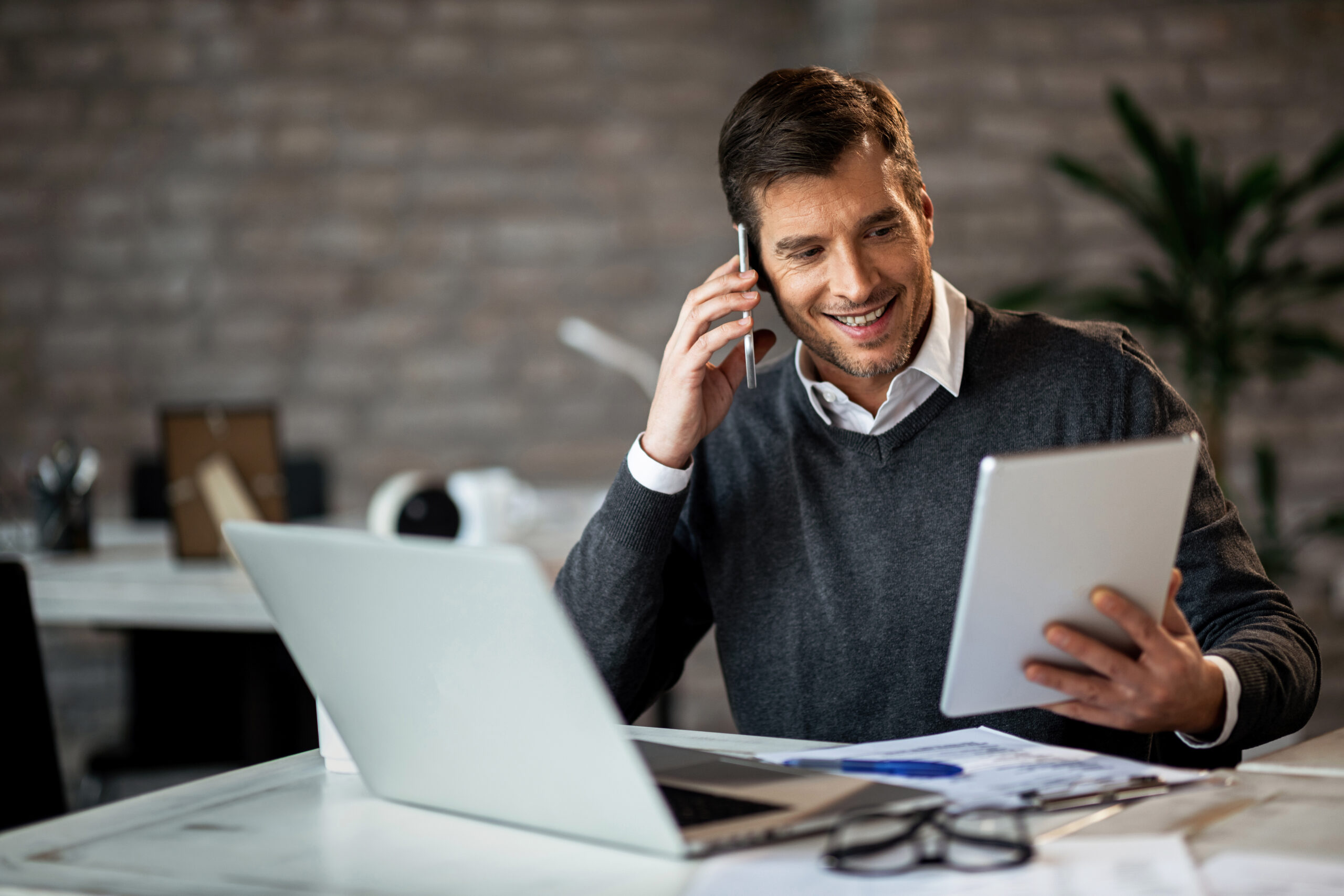 foto van een accountmanager